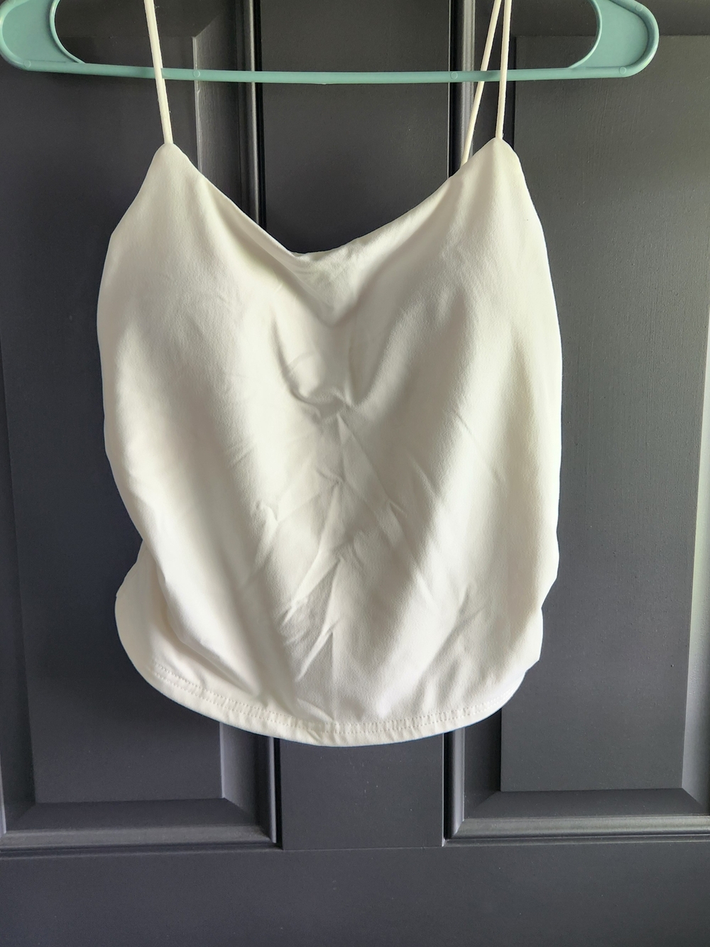 SHEIN White Spaghetti Strap Cami Top - Women